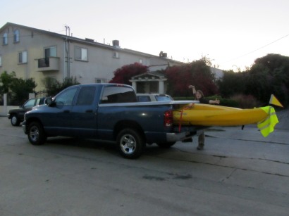 Transport de kayaks